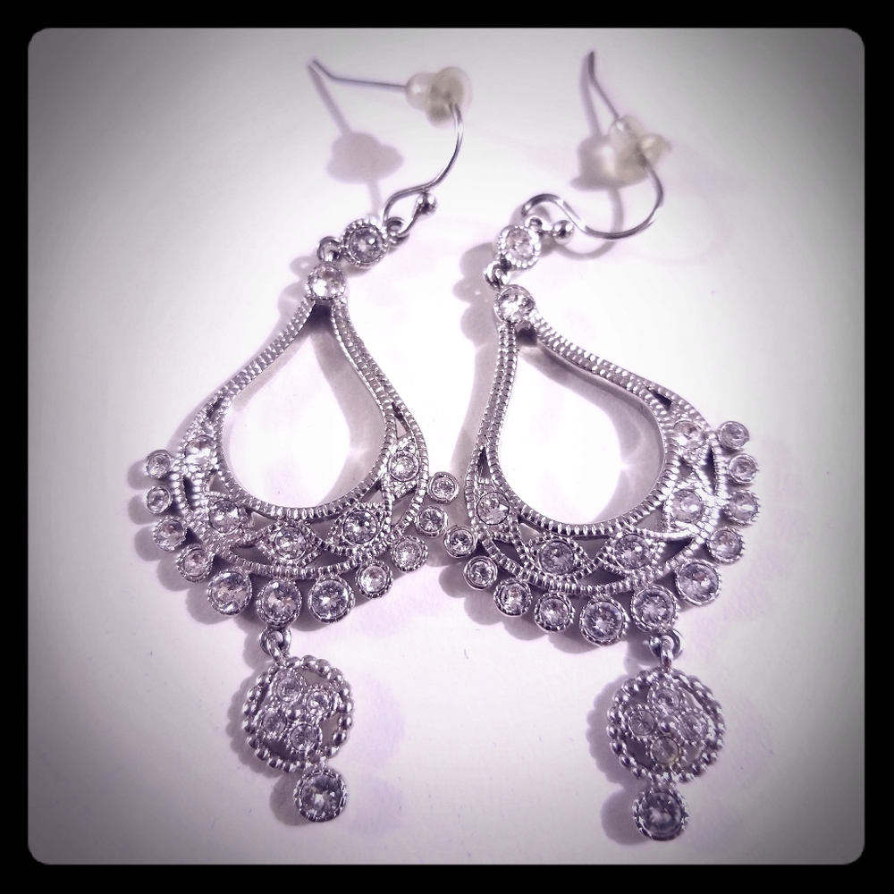 Touchstone chandelier earrings